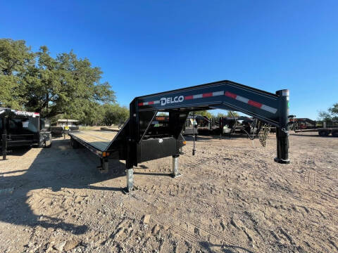 2023 DELCO  - Flatbed GN Trailer - 102&qu for sale at LJD Sales in Lampasas TX