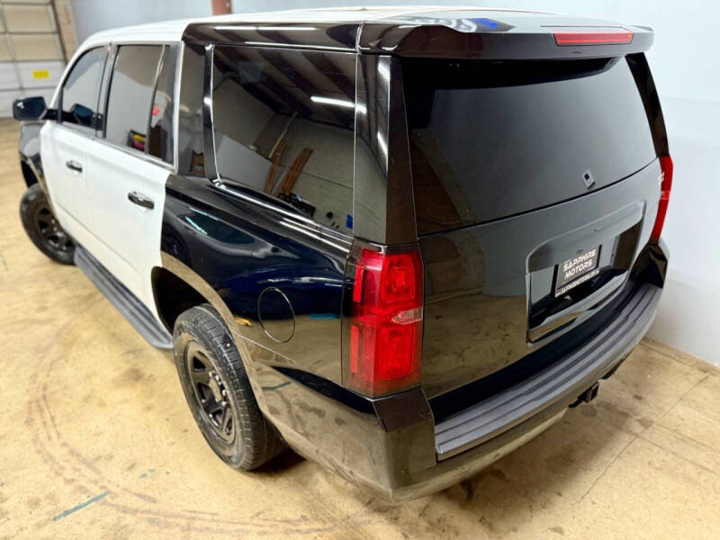2018 Chevrolet Tahoe Police