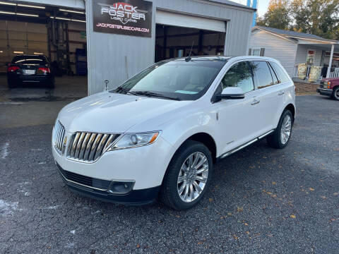 2015 Lincoln MKX for sale at Jack Foster Used Cars LLC in Honea Path SC