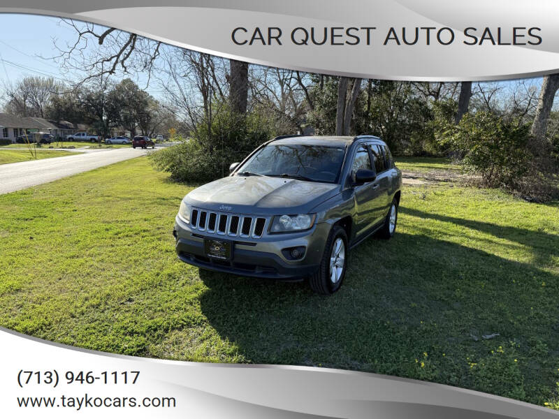 2014 Jeep Compass for sale at CAR QUEST AUTO SALES in Houston TX