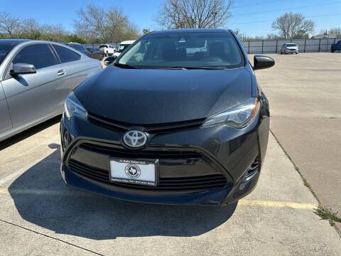 2017 Toyota Corolla for sale at JJ Auto Sales LLC in Haltom City TX