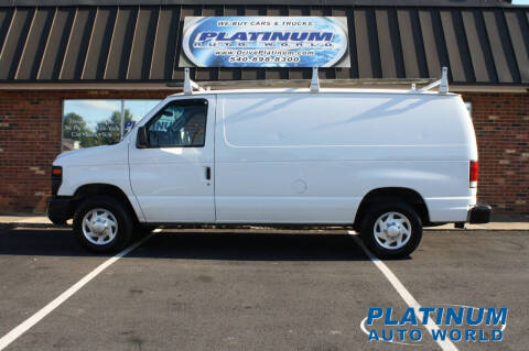 2012 Ford E-Series Cargo for sale at Platinum Auto World in Fredericksburg VA