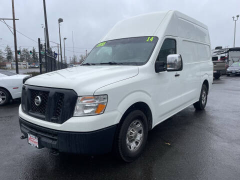 2014 Nissan NV for sale at Salem Motorsports in Salem OR