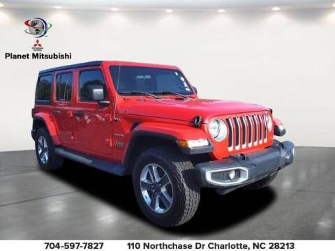 2021 Jeep Wrangler Unlimited for sale at Planet Automotive Group in Charlotte NC