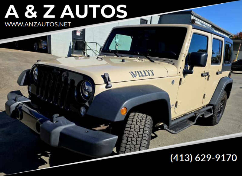 2016 Jeep Wrangler Unlimited Willys Wheeler W