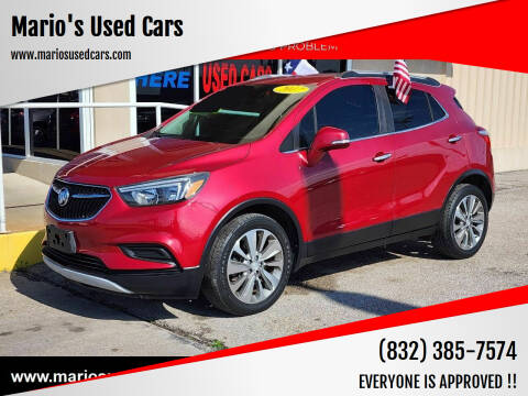 2017 Buick Encore for sale at Mario's Used Cars in Houston TX