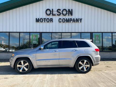 2015 Jeep Grand Cherokee for sale at Olson Motor Company in Morris MN