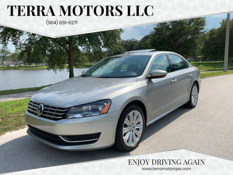 2012 Volkswagen Passat for sale at Terra Motors LLC in Jacksonville FL