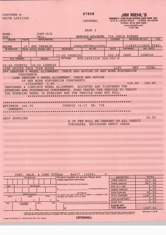 2019 GMC Terrain SLT