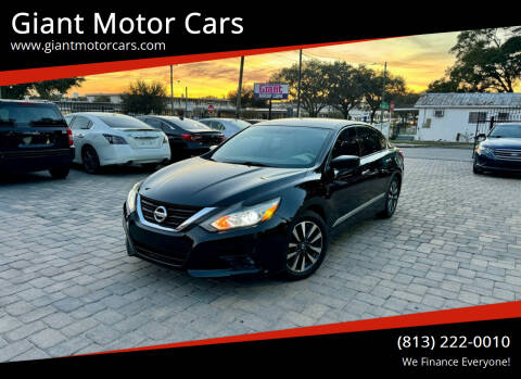 2017 Nissan Altima for sale at Giant Motor Cars in Tampa FL