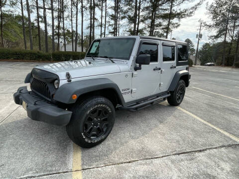 2012 Jeep Wrangler Unlimited for sale at SELECTIVE IMPORTS in Woodstock GA