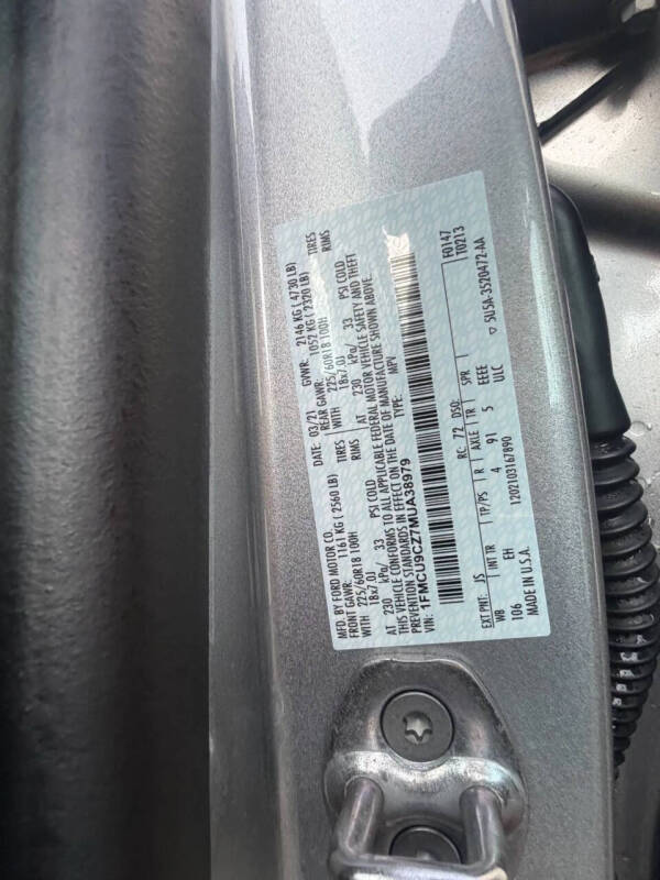 2021 Ford Escape Hybrid SEL