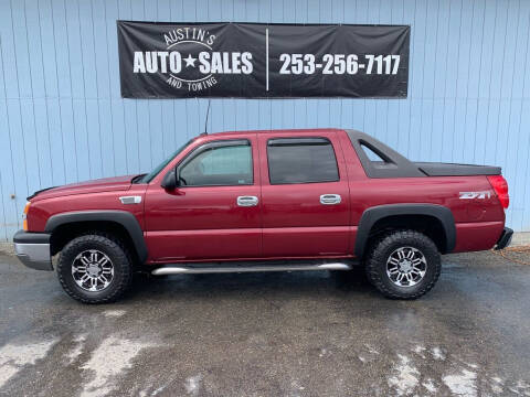 2004 Chevrolet Avalanche for sale at Austin's Auto Sales in Edgewood WA