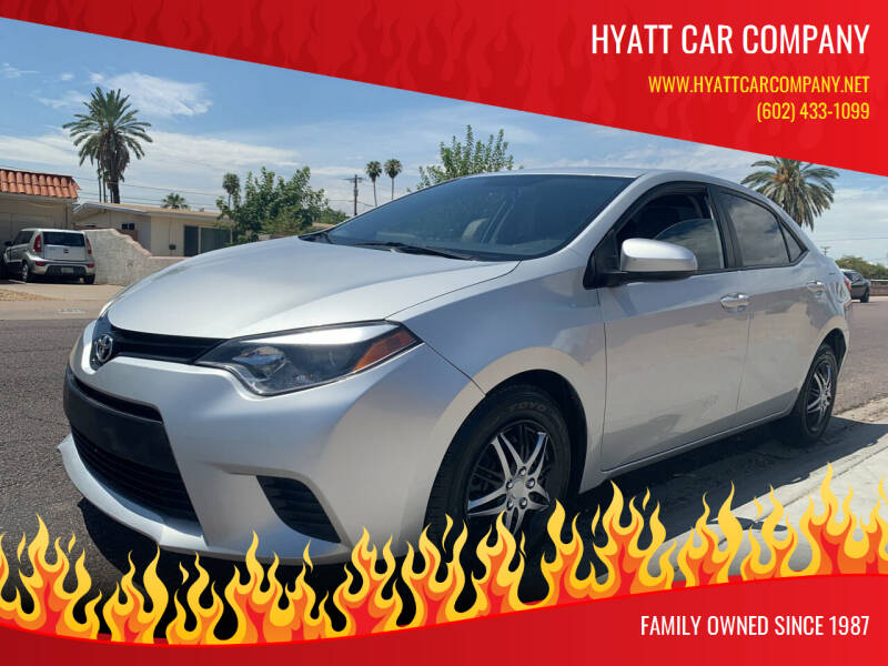 2014 Toyota Corolla for sale at Hyatt Car Company in Phoenix AZ