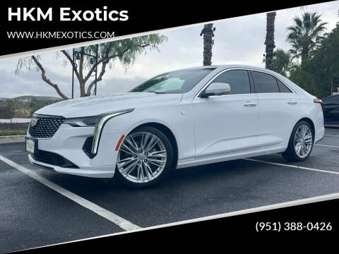 2020 Cadillac CT4 for sale at HKM Exotics in Corona CA