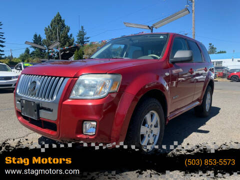 2008 Mercury Mariner for sale at Stag Motors in Portland OR