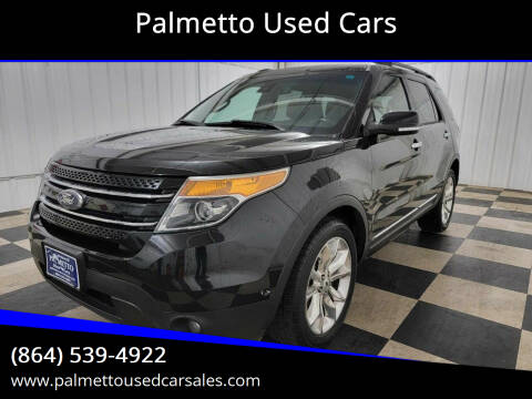 2013 Ford Explorer for sale at Palmetto Used Cars in Piedmont SC
