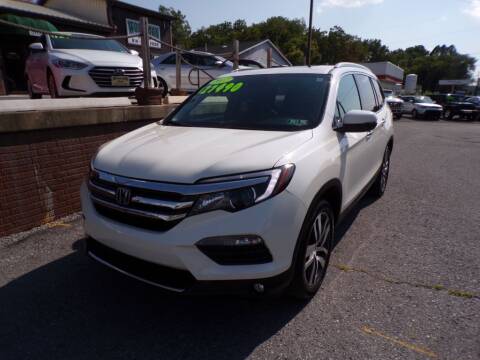 2017 Honda Pilot for sale at WORKMAN AUTO INC in Bellefonte PA