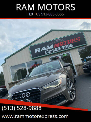 2013 Audi A6 for sale at RAM MOTORS in Cincinnati OH