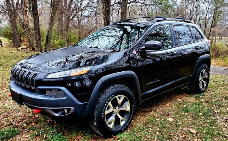 2014 Jeep Cherokee for sale at GOLDEN RULE AUTO in Newark OH