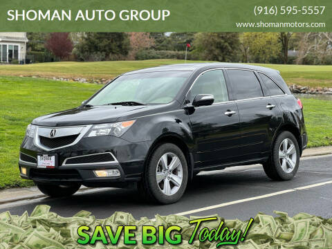 2012 Acura MDX for sale at SHOMAN AUTO GROUP in Davis CA