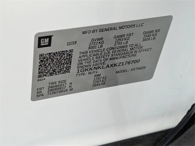 2019 GMC Acadia SLE-1