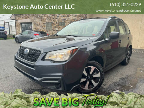 2018 Subaru Forester for sale at Keystone Auto Center LLC in Allentown PA