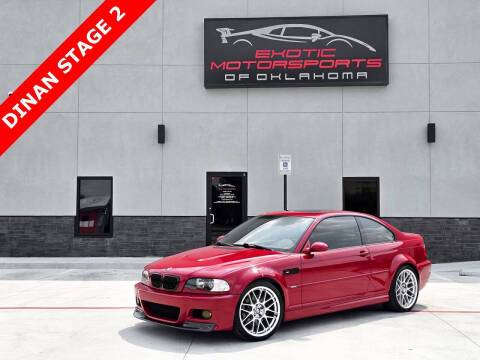 2003 BMW M3 for sale at Exotic Motorsports of Oklahoma in Edmond OK