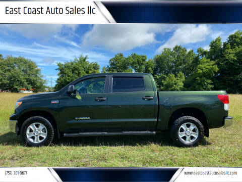 2012 Toyota Tundra for sale at East Coast Auto Sales llc in Virginia Beach VA
