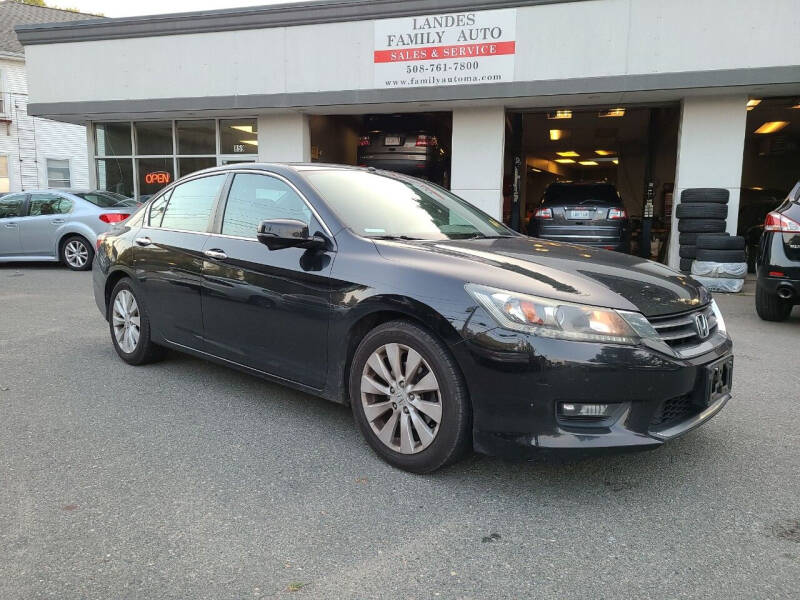 2014 Honda Accord for sale at Landes Family Auto Sales in Attleboro MA