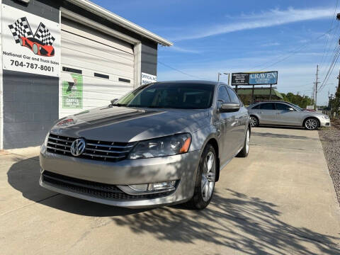 2014 Volkswagen Passat for sale at NATIONAL CAR AND TRUCK SALES LLC - National Car and Truck Sales in Norwood NC