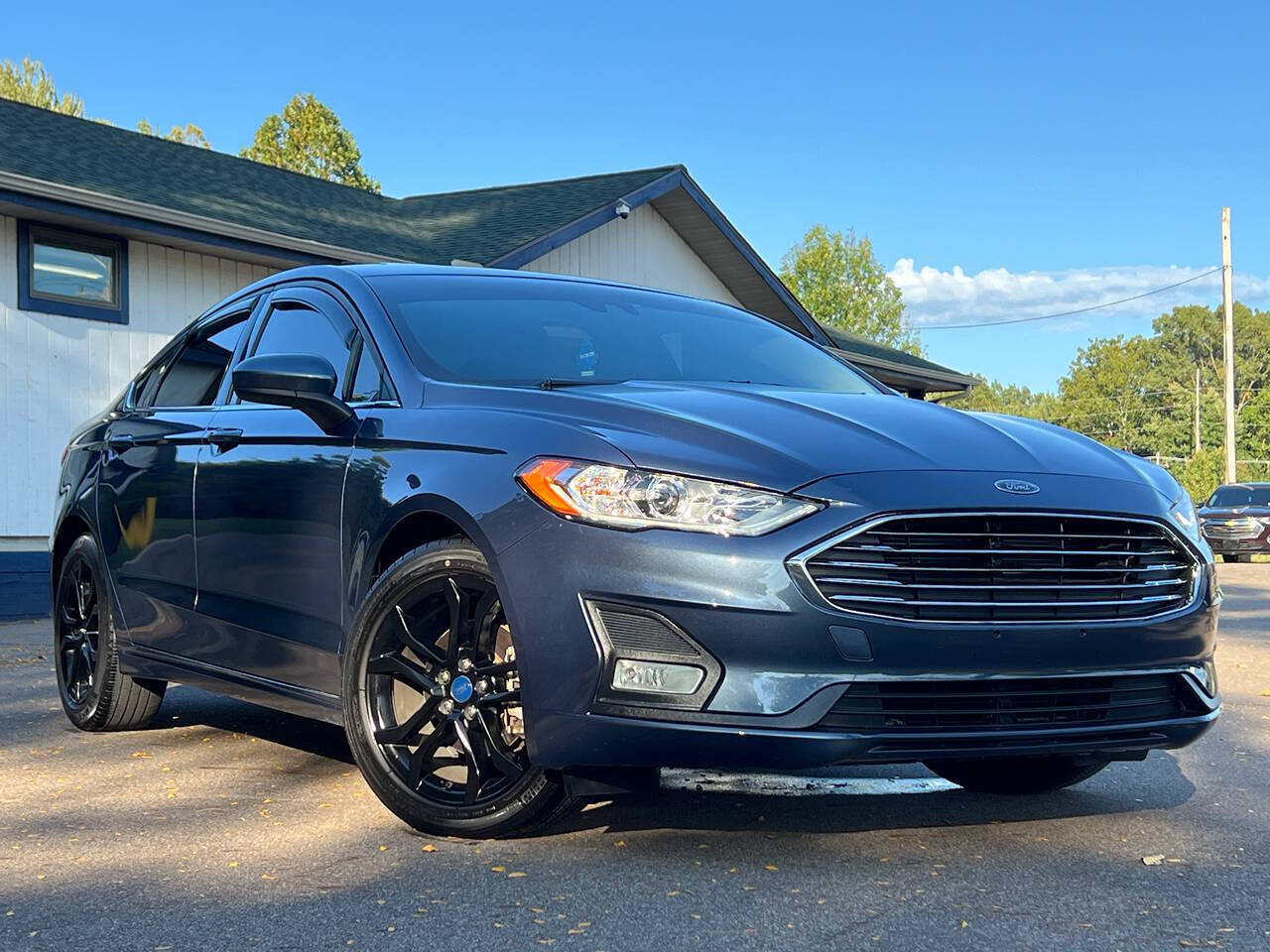 2019 Ford Fusion for sale at Spartan Elite Auto Group LLC in Lansing, MI