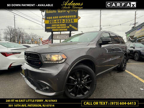 2018 Dodge Durango for sale at Adams Auto Group in Little Ferry NJ