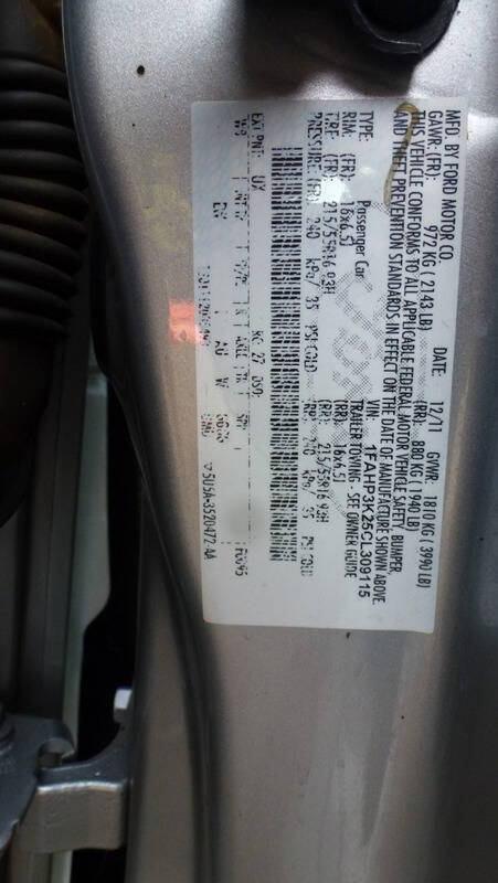 2012 Ford Focus SE