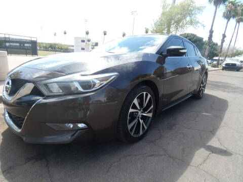 2017 Nissan Maxima for sale at J & E Auto Sales in Phoenix AZ