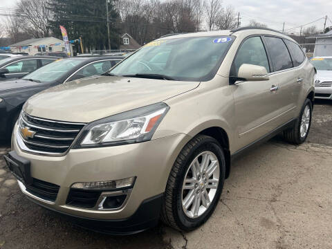 2015 Chevrolet Traverse for sale at Conklin Cycle Center in Binghamton NY