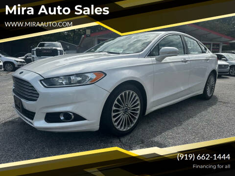 2016 Ford Fusion for sale at Mira Auto Sales in Raleigh NC