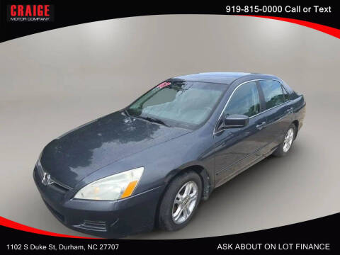 2007 Honda Accord Special Edition