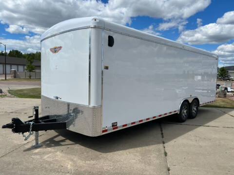 2023 H&H Round Top 101x24 Trailer #7228