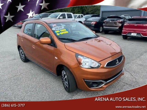 2020 Mitsubishi Mirage for sale at ARENA AUTO SALES,  INC. in Holly Hill FL