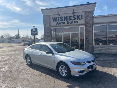 2018 Chevrolet Malibu for sale at Wisneski Auto Sales, Inc. in Green Bay WI