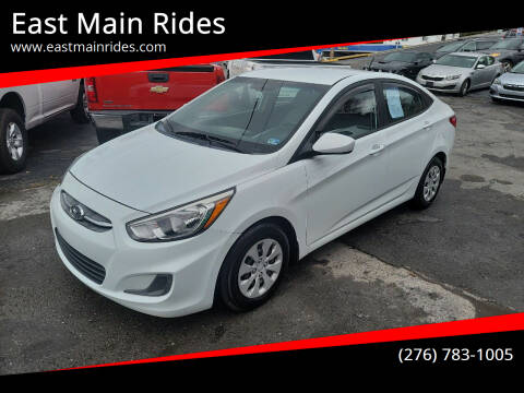 2016 Hyundai Accent for sale at East Main Rides in Marion VA