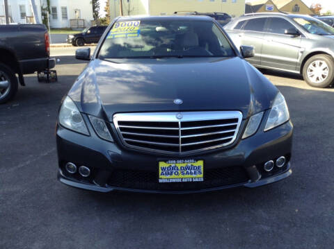 2010 Mercedes-Benz E-Class for sale at Worldwide Auto Sales in Fall River MA
