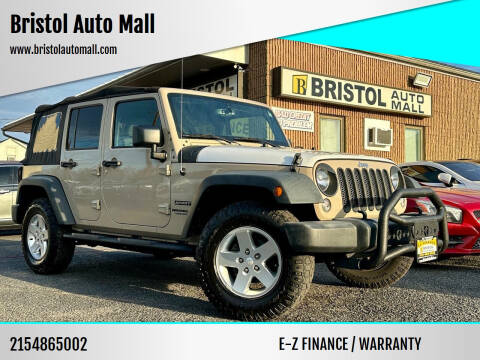 2016 Jeep Wrangler Unlimited for sale at Bristol Auto Mall in Levittown PA