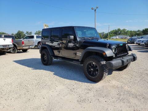2014 Jeep Wrangler Unlimited for sale at Frieling Auto Sales in Manhattan KS
