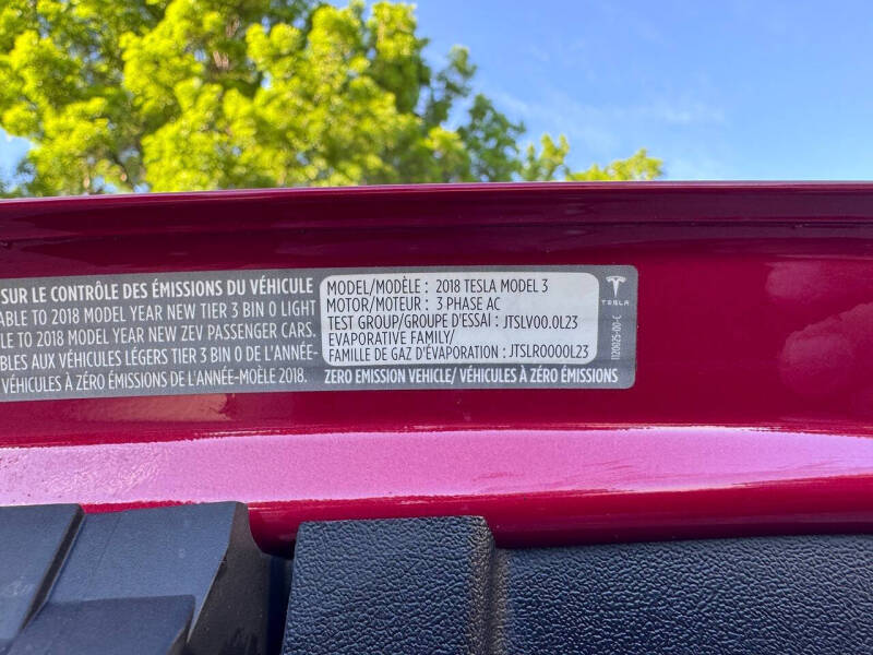 2018 Tesla Model 3 Long Range