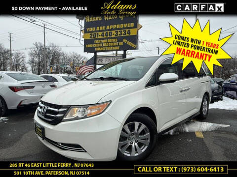 2016 Honda Odyssey for sale at Adams Auto Group in Little Ferry NJ