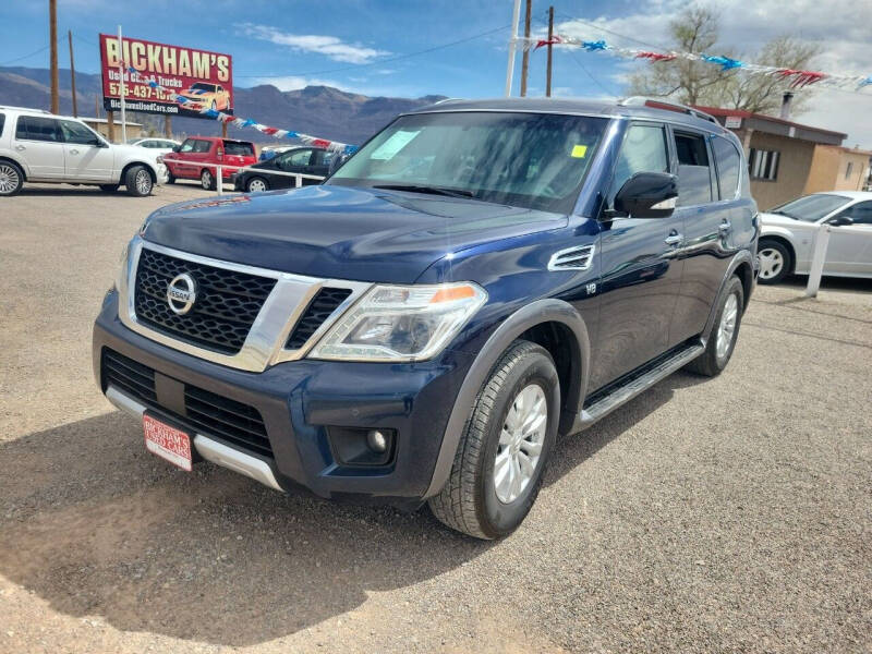 2018 Nissan Armada for sale at Bickham Used Cars in Alamogordo NM