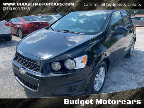 2016 Chevrolet Sonic for sale at Budget Motorcars in Tampa FL