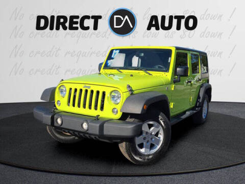 2017 Jeep Wrangler Unlimited Sport S